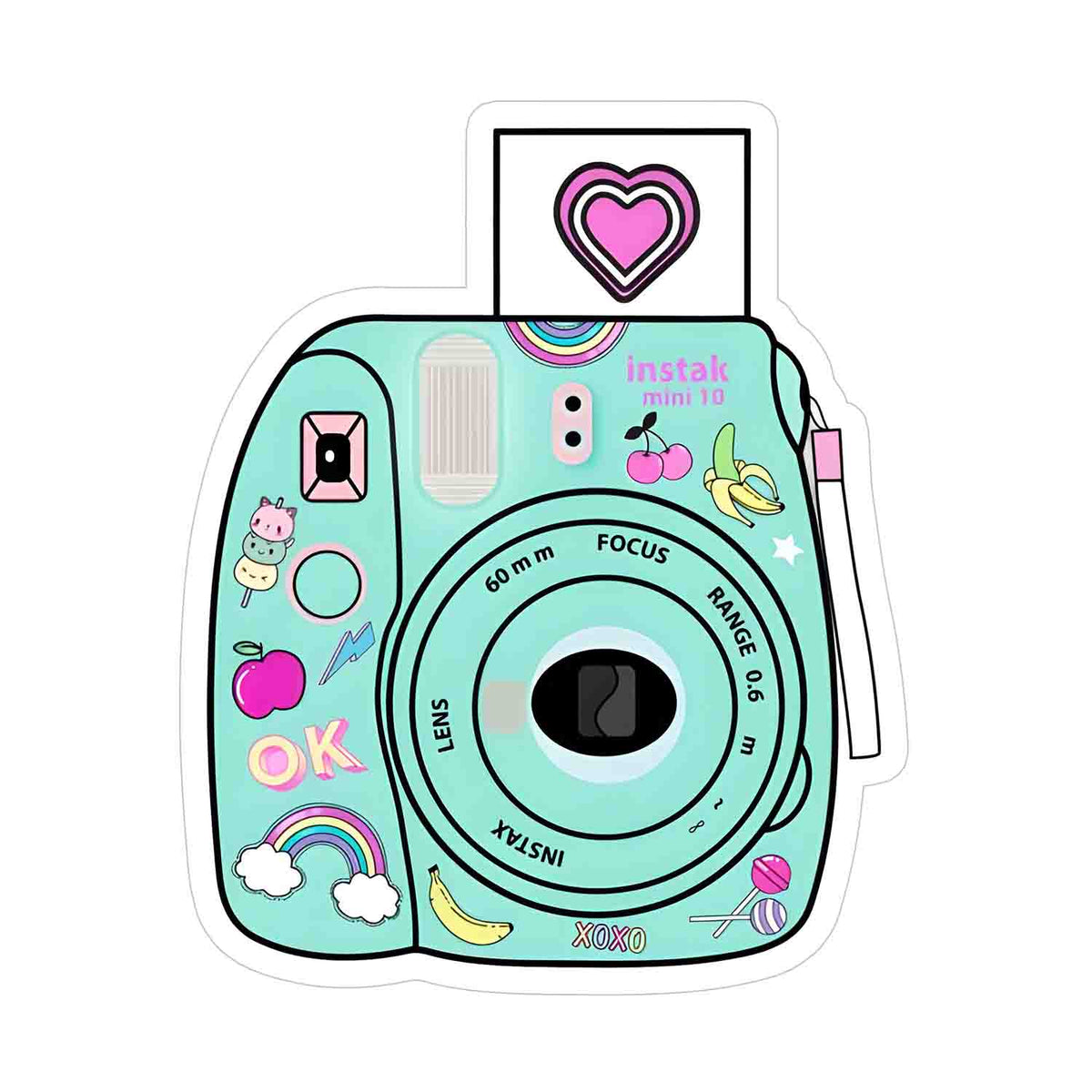 Funky Camera Sticker