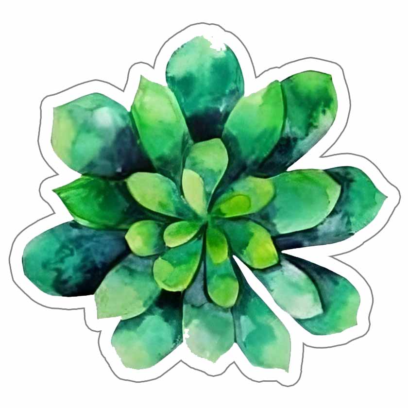 Leaf Art Sticker