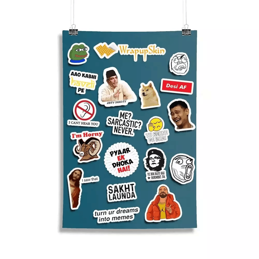 Memes Sticker Pack – Wrapupskin
