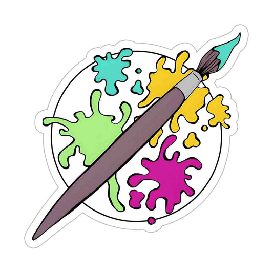 Print Colours Sticker