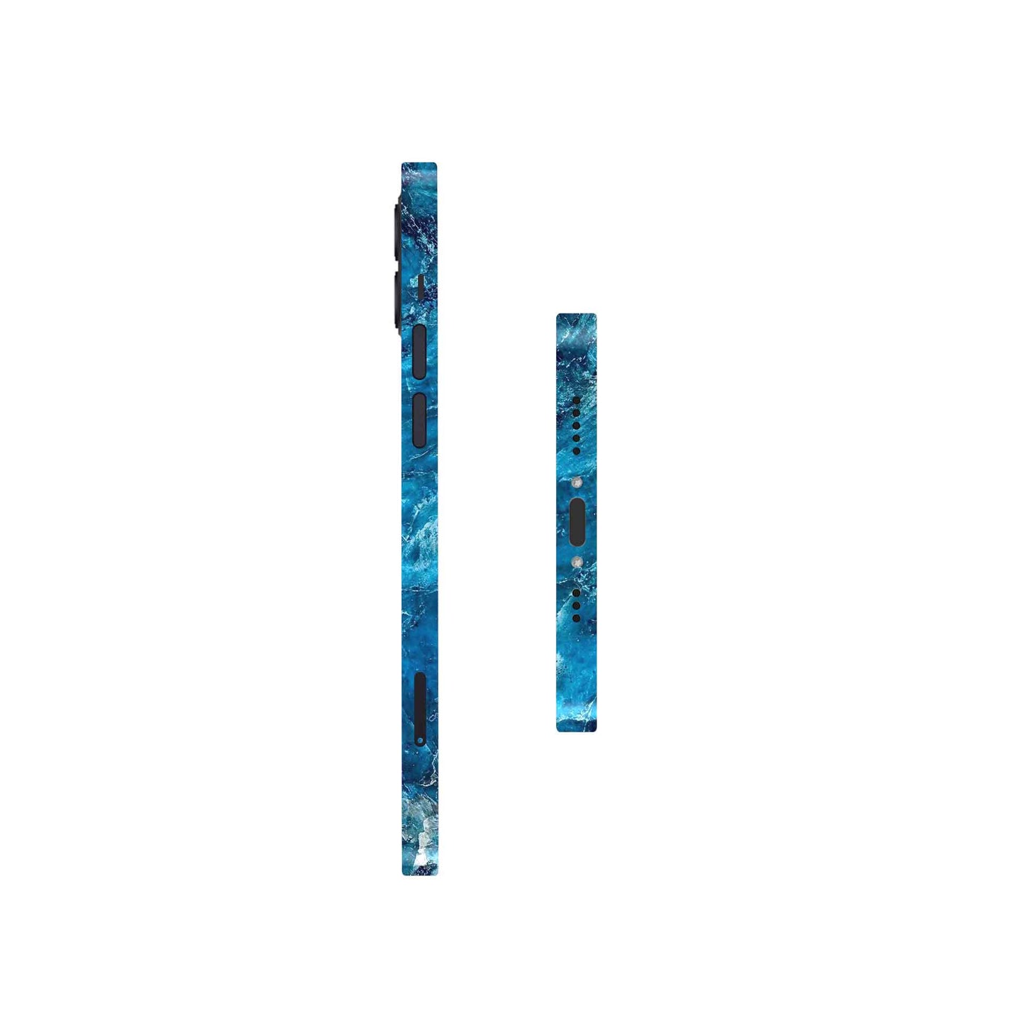 All Blue Abstract Skin